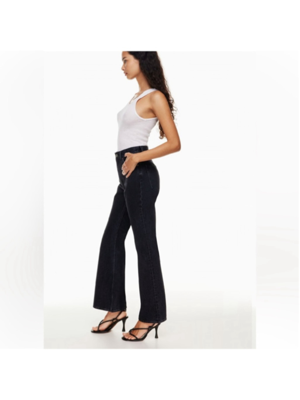 Aritzia Denim Forum The Marlene '60s High Rise Flare 30L
